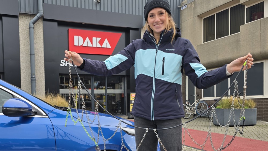 Hoe leg je sneeuwkettingen om.